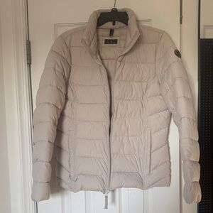 Women's Off White Puffer Jacket